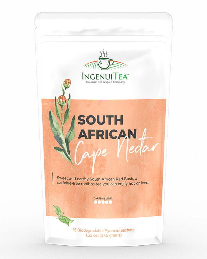 organic Roobios tea South african red bush tea