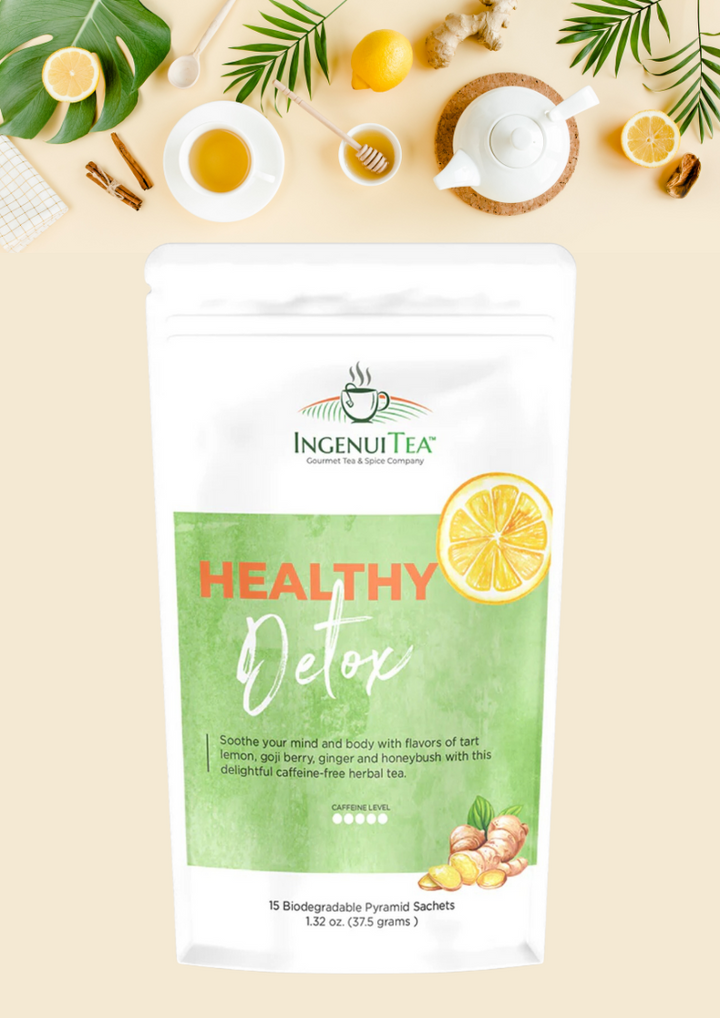 organic healthy detox tea to boost immune system
