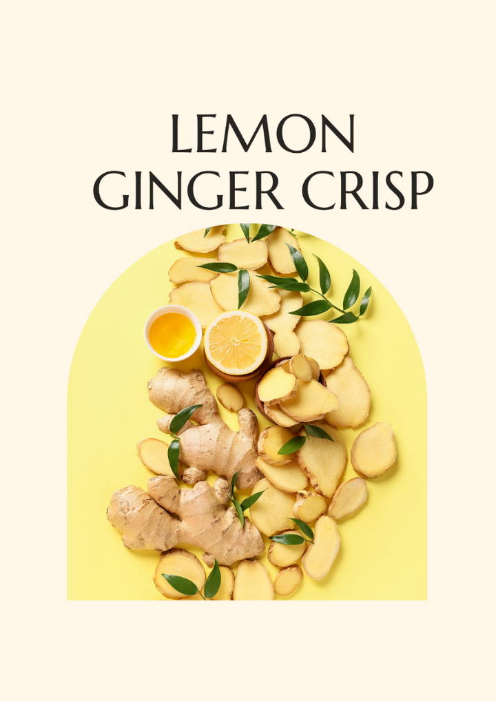cup of brewed organic tea with ginger, lemongrass, and lemons 