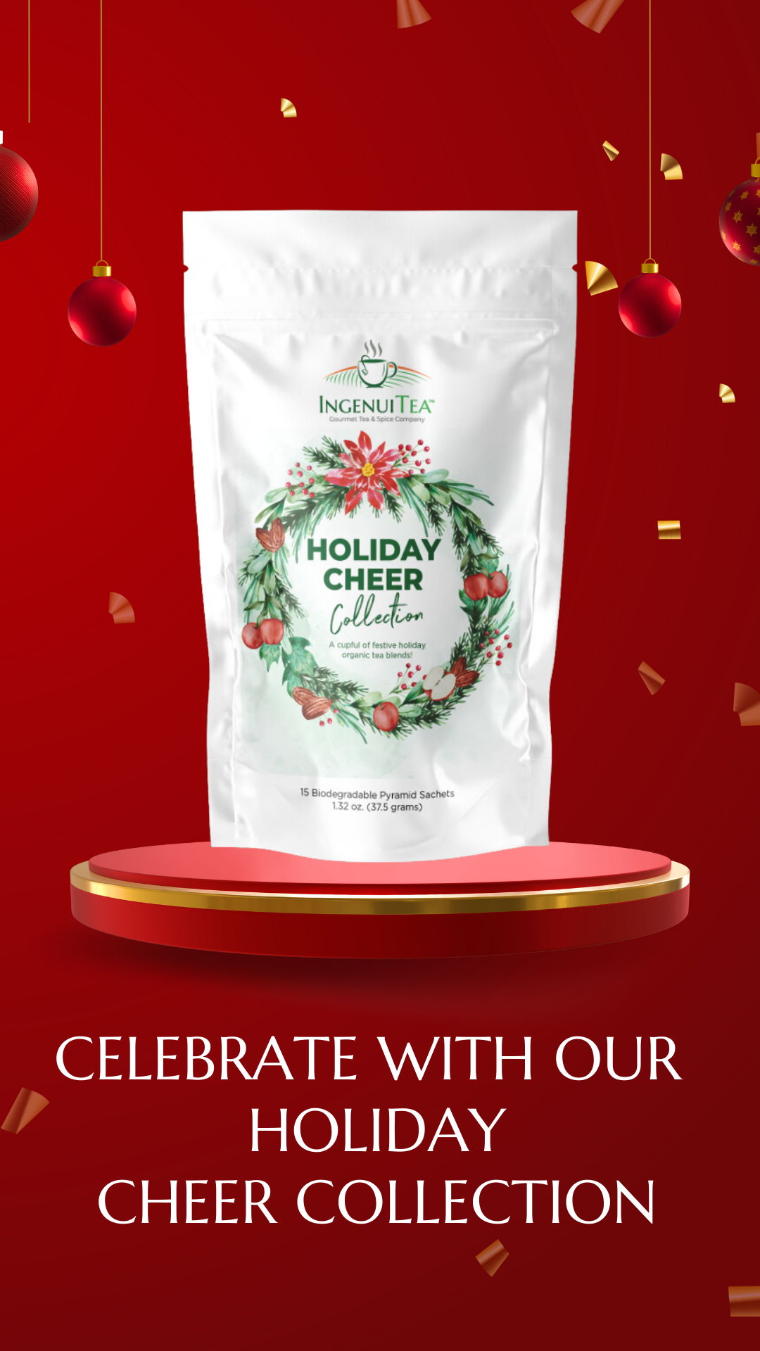 organic holiday tea