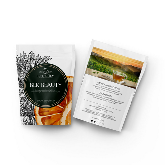 Package of BLK Beauty from IngenuiTea™