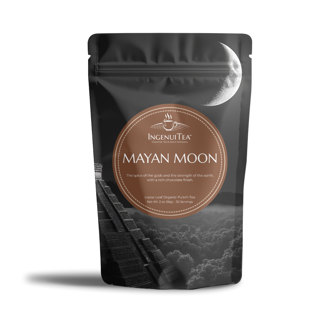 Mayan Moon from IngenuiTea™ pu’erh blend tea