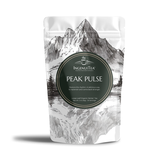 Peak Pulse is a post workout tea blend from IngenuiTea™