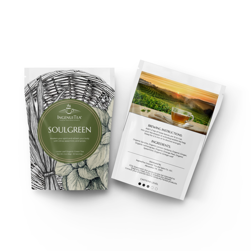 Package of SoulGreen from IngenuiTea™