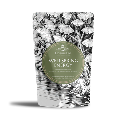 WellSpring Energy from IngenuiTea™, a green tea which is a premium loose leaf tea